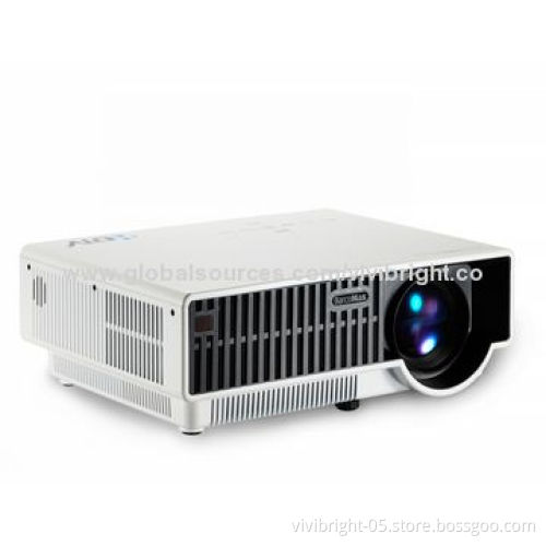 LED Projector, Widescreen, 1024x600 Pixels, 2500Lumens, Stunning Colors, Perfect Brightness